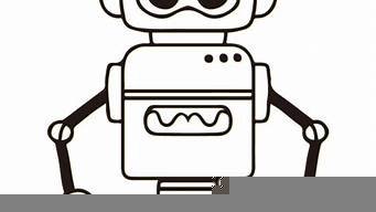 ai机器人简笔画(ai机器人简笔画素材)