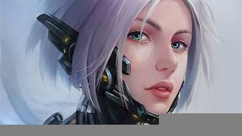 ai绘画机器人美女(ai机器人插画)